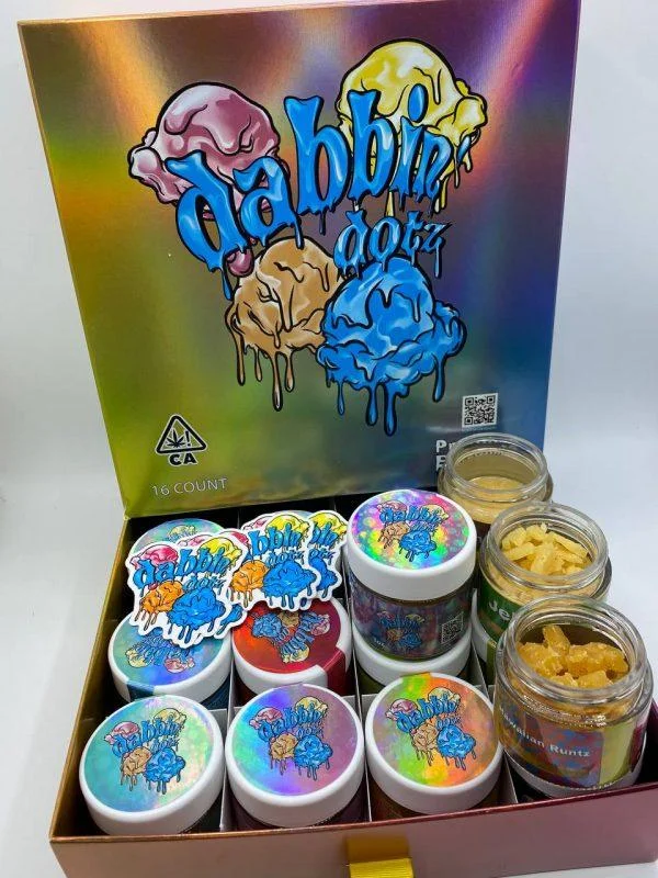 Dabbin Dotz Extracts Crumble concentrate by Frisco Extract